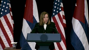 Cuban Foreign Ministry’s Director General for U.S. Affairs, Josefina Vidal Ferreiro, Spanish Predominant