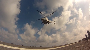 MQ-8B Fire Scout Operations Aboard USS Fort Worth (LCS 3)
