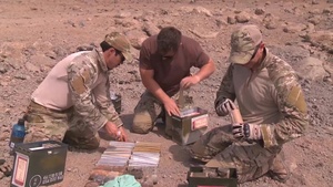 Navy EOD Munitions Detonation Stringer