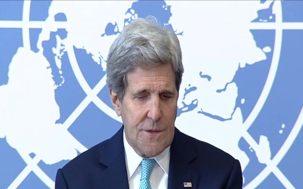 U.S. Secretary of State, John Kerry Press Conference: Gevena, Switzerland