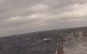 USS Fort Worth (LCS 3) Transits the East China Sea