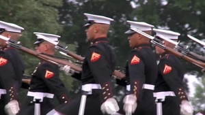 Battle Color Detachment Returns to MCLB Albany