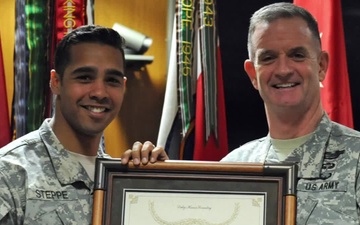 173rd Airborne Brigade Paratroppers win U.S Army Europe Leadership Award
