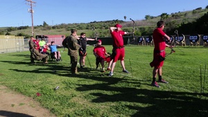 Marine Fights to Stay on Target