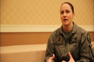 Marine Aviators Attend Women in Aviation International 2015