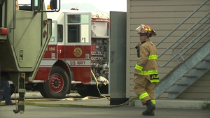 297th Firefighting Team Conducts Live Fire Exercise B-roll