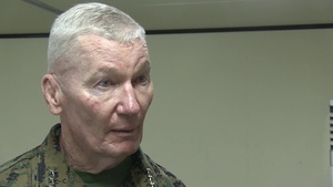 LtGen. Toolan visits Key Resolve 15's COC