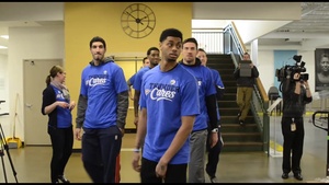 Oklahoma Military and OKC Thunder Team Up At The Regional Food Bank