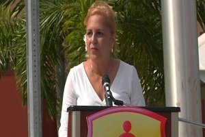 B-Roll of Building Dedication Ceremony