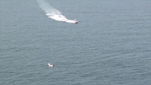 Coast Guard Engages Lancha in High-Speed Chase