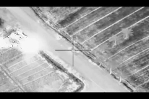 Coalition Strike on Da'ish Near Fallujah