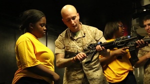 Navy JROTC Take Aim Aboard Camp Lejeune
