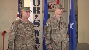 455the Air Expeditionary Medical Group Change of Command Ceremony