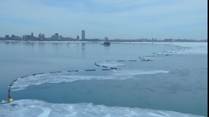 Lake Erie Ice Thickness Flight