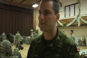 Canadian Medic Supports Army Reserve Soldiers During Maple Caravan 15