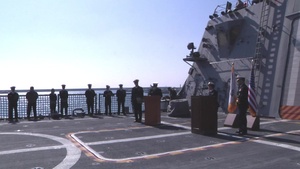 USS Fort Worth in Busan