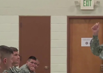 Soldiers Update: SMA Dailey Visits NCO Academy