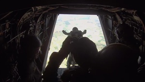 Spanish Paratroopers, US Marines Get Airborne with SPMAGTF-CR-AF