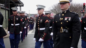 Stand Proud: Marines Lead Boston's Saint Patrick's Day Parade