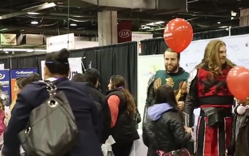 Un Dia Con Familia: Chicago Marines Join Local Hispanic Expo