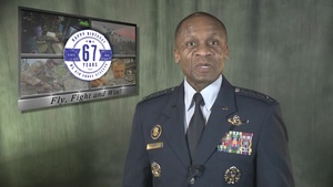 Air Force Reseve Birthday Shout Out by Air Mobility Command Commander