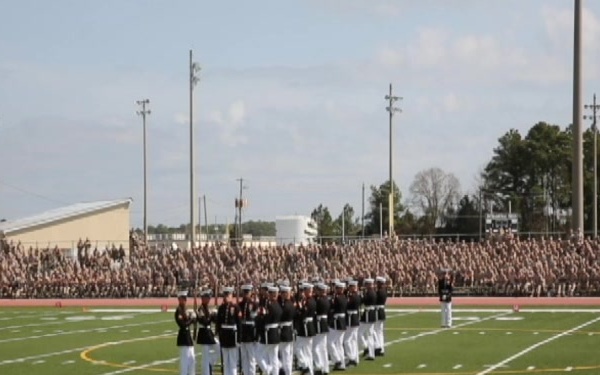 United States Marine Corps Battle Color Ceremony