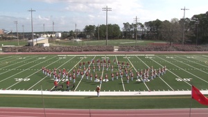 Battle Color Detachment Performs for Base Community