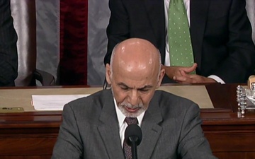 President Ghani Speaks to Congress