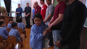 Service members aboard MCAS Iwakuni volunteer their time