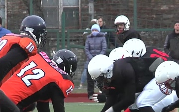 Soldiers and American Football Meet in the Baltic States