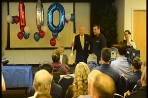 Coast Guard Honors WWII Veteran On His 100th Birthday
