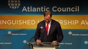 President Ghani Receives the Atlantic Council's Distinguished International Leadership Award, Part 2