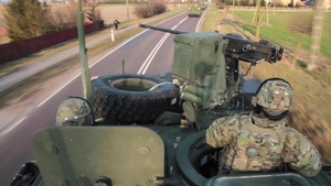 16th Sustainment Brigade Dragoon Ride - Poland Reception