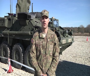 Iron Troop, 3rd Squadron, 2nd Cavalry Regiment, conducts live-fire exercises with NATO allies