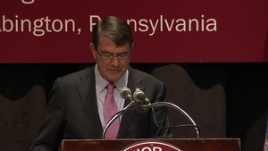 Secretary Carter at Abington Senior High School
