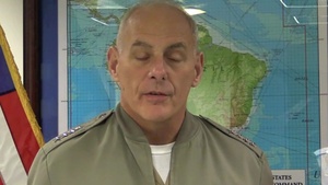 Gen. John Kelly Discusses SAW