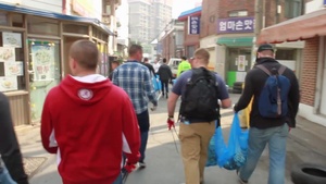 Uijeongbu City Spring Cleanup