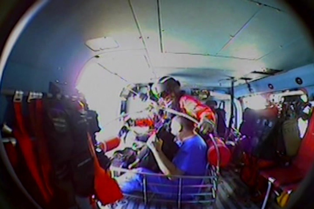 Dvids Video Coast Guard Medevacs Ailing Cruise Ship Passenger Off Nc