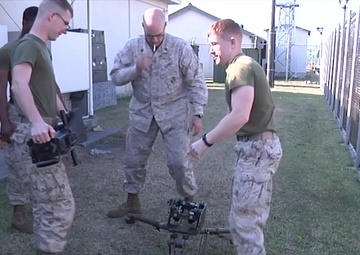 B-roll of MCAS Iwakuni has big guns on base