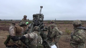 Michigan 1-119th FA and Latvian Land Forces Complete Operation Summer Shield XII Live Fire Exercise