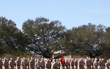 Corps' Largest Regiment Receives New Sergeant Major