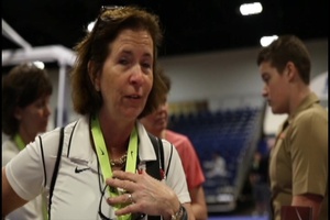 Marine Corps Participates in 2015 Women's Basketball Coaches National Convention