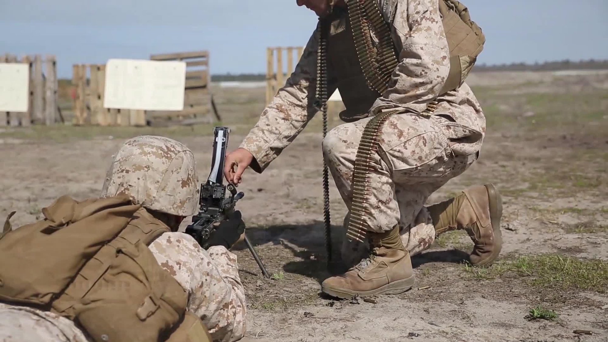 Soldiers practice using sniper skills to dispose of explosives