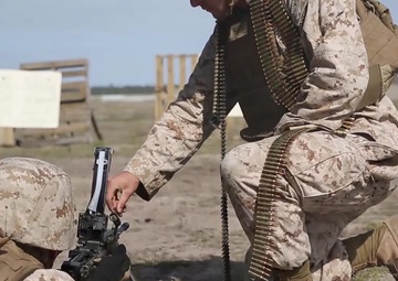 1/2 Scout Snipers Employ Machine Guns, Sniper Rifles