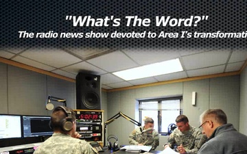 What's The Word? - Area I Transformation Radio Show Broadcast #1