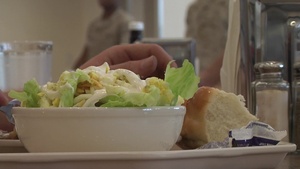 B-roll of MCAS Iwakuni Opens New Northside Chow Hall