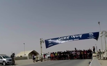 Never Quit 5K at Al Udeid Air Base