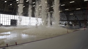 Fairchild Tests Maintenance Hangar’s Emergency Foam System