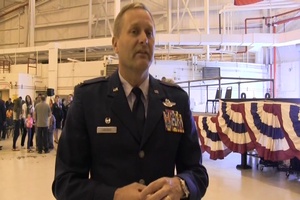 Col. LaBarge Speaks About the 105th Base Defense Squadron