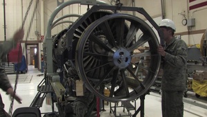 148FW Engine Shop FOD Repair B-Roll